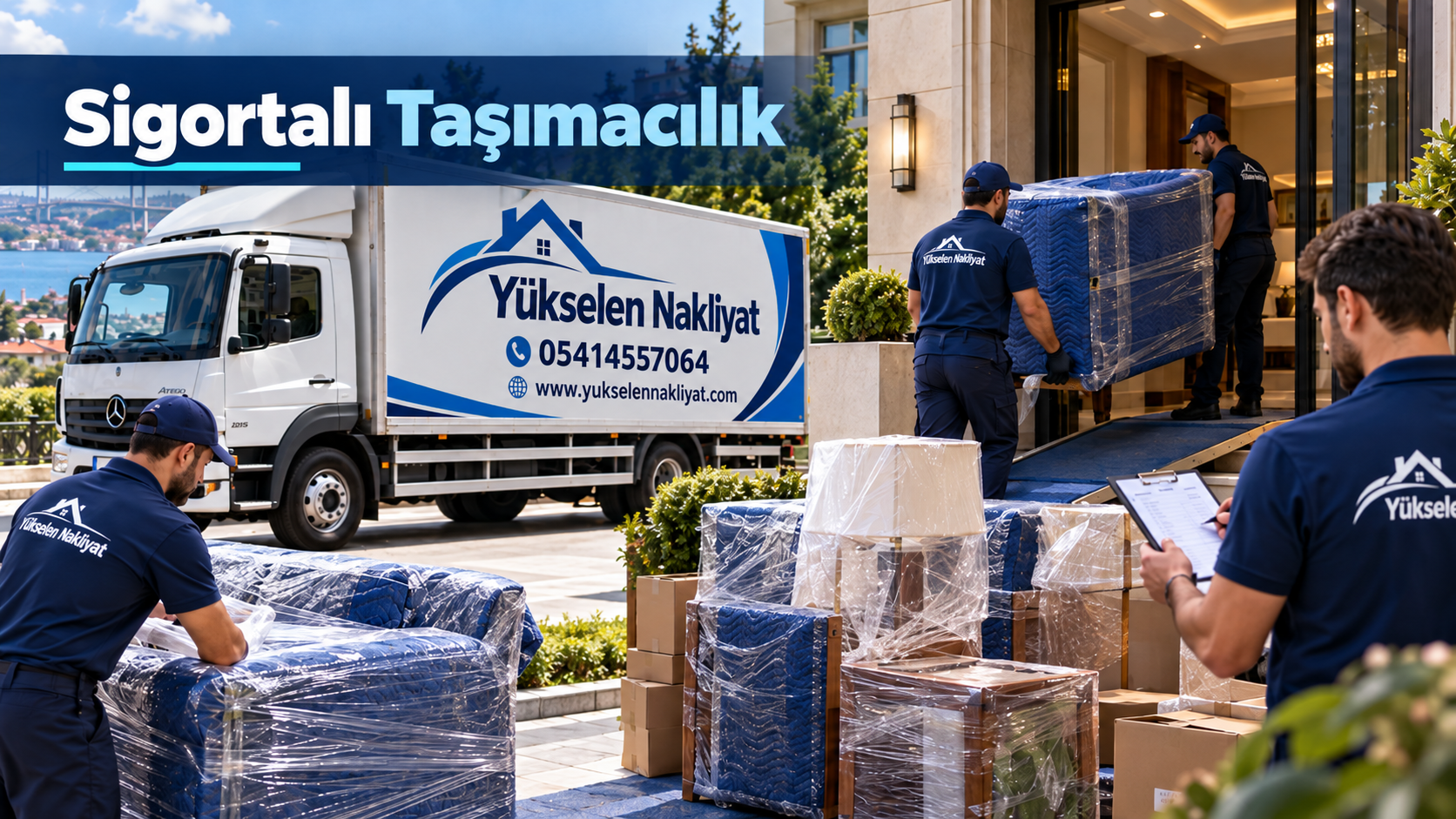Yükselen Nakliyat Sigortalı Taşımacılık Hizmeti